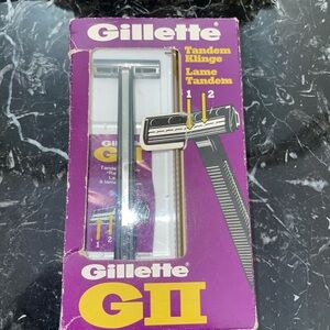 Original Gillette GII Razor Shaving New VINTAGE